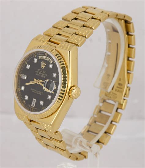 rolex oysterquartz president day-date stainless steel|Rolex Day-Date oyster quartz.